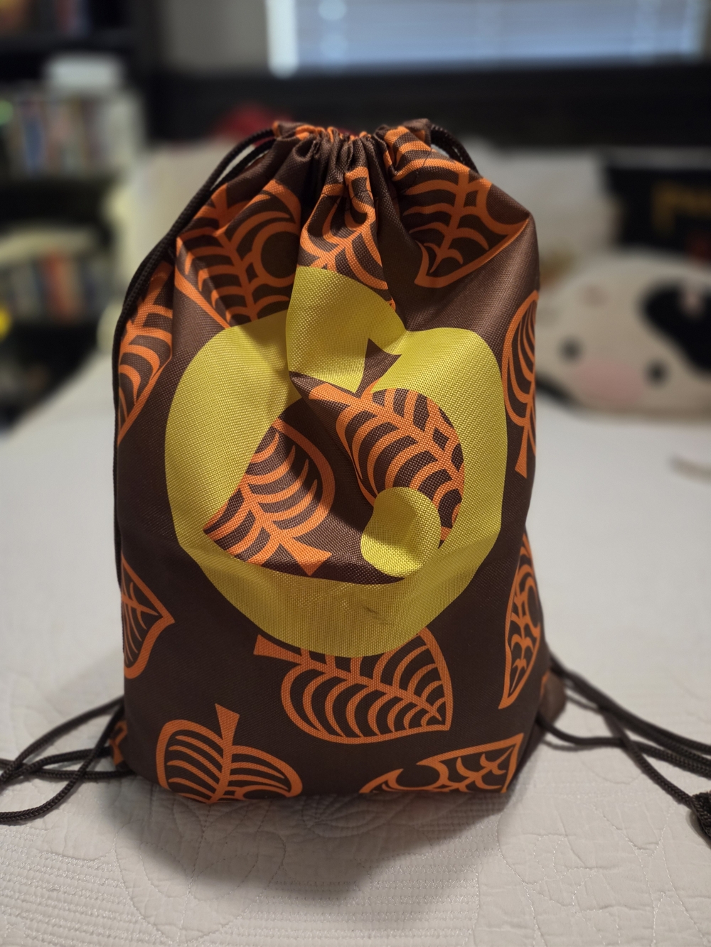 Drawstring Animal Crossing Backpack